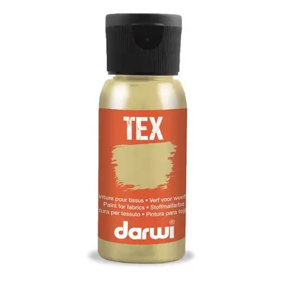 DARWI TEX barva na textil - Metalická zlatá 50 ml