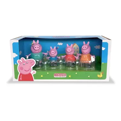 Prasátko Peppa - set 4 figurek - Comansi