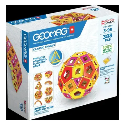 Geomag Supercolor - Masterbox Warm 388 dílků