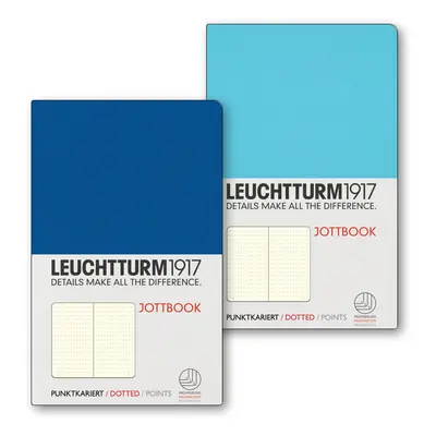 LEUCHTTURM1917 JOTTBOOK POCKET (A6), linky, Turquoise 339948