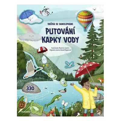 Knížka se samolepkami - Putování kapky vody - Barbara Pospíšilová