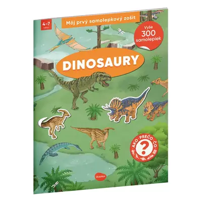 Môj prvý samolepkový zošit – DINOSAURY