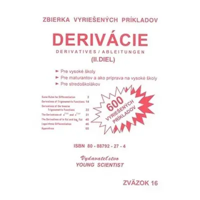 Derivácie II.diel - Marián Olejár