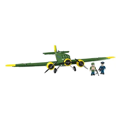 Stavebnice COBI - II WW Junkers JU 52/3M, 548 kostek, 2 figurky