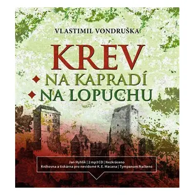 Krev na kapradí / Krev na lopuchu - 2 CDmp3 (Čte Jan Hyhlík) - Vlastimil Vondruška