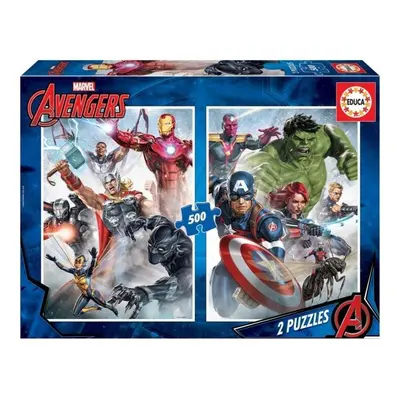 Puzzle Avengers 2x500 dílků