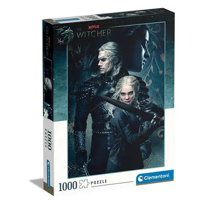 Puzzle 1000 dílků The Witcher - Clementoni