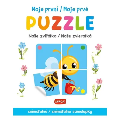 Moje první puzzle - Naše zvířátka / Moje prvé puzzle - Naše zvieratká