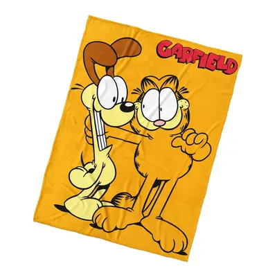 Dětská deka Garfield a kamarád Odie 150x200 cm