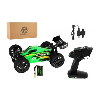 Auto RC Buggy Bonzai Jubatus terénní 30cm plast zelené 2,4GHz na bat.+2xdob. pack v krab. 40x14