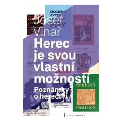 Herec je svou vlastní možností - Poznámky o herectví - Josef Vinař