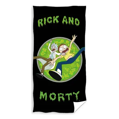 Dětská osuška Rick and Morty Skok do třetí Dimenze