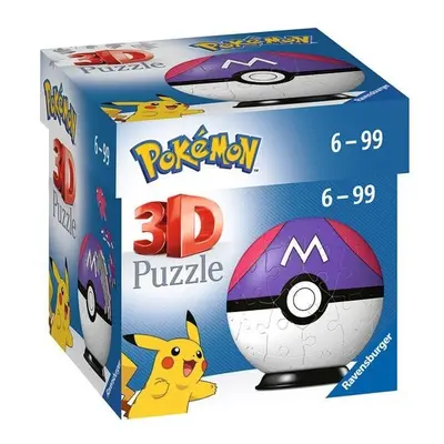 Ravensburger Puzzle 3D - Pokémon: Master Ball 54 dílků