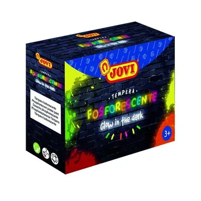 JOVI sada temperové barvy neónové 4x55ml v kelímku