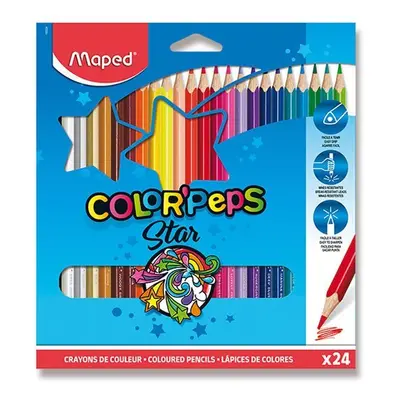 Maped - Pastelky trojhranné Color´ Peps 24 ks