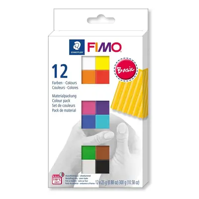 FIMO Soft sada 12 barev x 25 g - basic