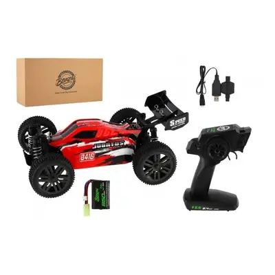 Auto RC Buggy Bonzai Jubatus terénní 30cm plast červené 2,4GHz na bat.+2xdob. pack v krab. 40x14