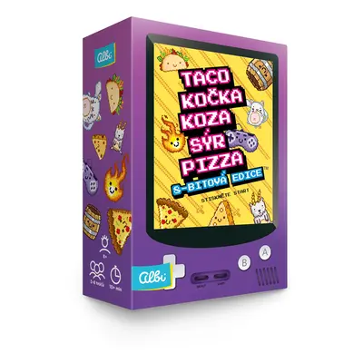 Albi Taco, kočka, koza, sýr, pizza: 8-bitová edice - Albi