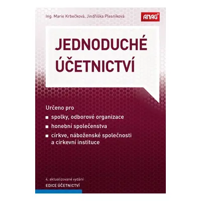 Jednoduché účetnictví - Jindřiška Plesníková