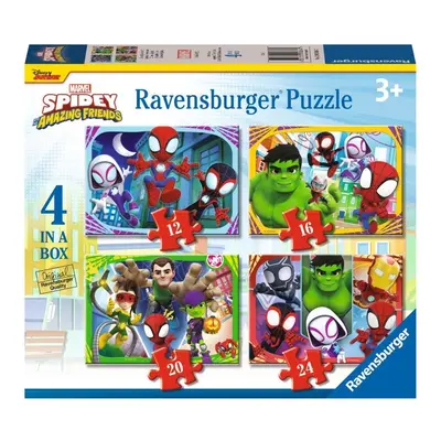 Puzzle Spidey a jeho úžasní přátelé 4v1