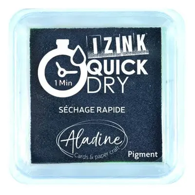 Razítkovací polštářek IZINK Quick Dry rychleschnoucí - černý