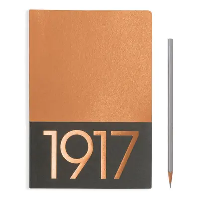 LEUCHTTURM1917 LEUCHTTURM1917, Jottbook A5, 2 KS v balení , COPPER, linky 355538