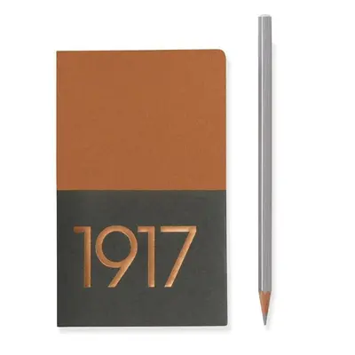 LEUCHTTURM1917 LEUCHTTURM1917, Jottbook A6, 2 KS v balení , COPPER, linky 355536