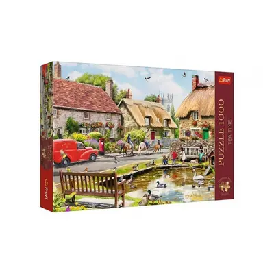 Puzzle Premium Plus - Čajový čas: Léto ve městě 1000 dílků 68,3x48cm v krabici 40x27x6cm