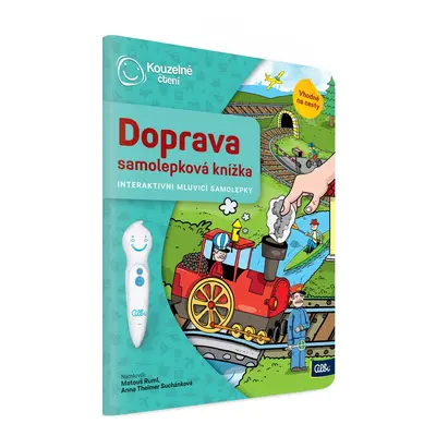 Samolepková knížka Doprava - Kouzelné čtení