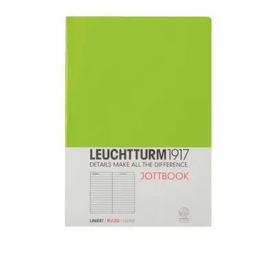 LEUCHTTURM1917 JOTTBOOK MEDIUM (A5), linky, Lime 339933