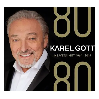 80/80 Největší hity 1964-2019 - 4 CD - Karel Gott