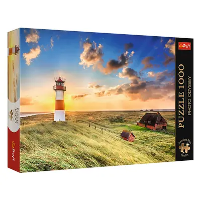 Puzzle Premium Plus: Photo Odyssey - Maják Ost na ostrově Sylt 1000 dílků - Trefl