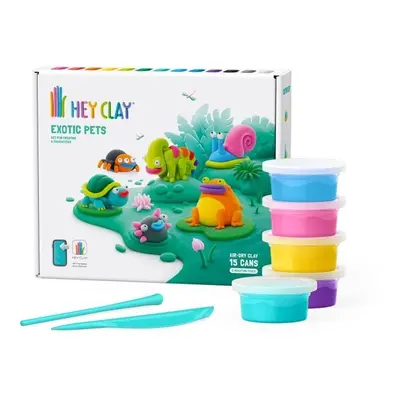 Hey Clay kreativní sada - Exotické zvířáta - TM Toys