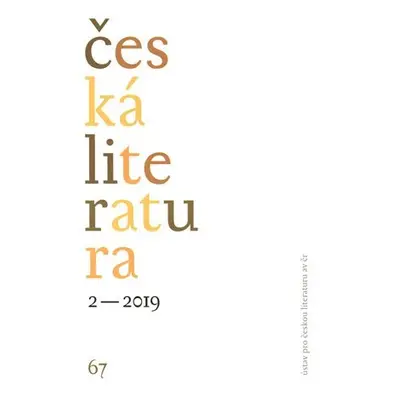 Česká literatura 2/2019