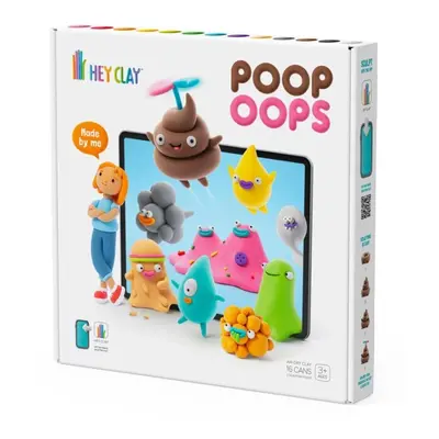 Hey Clay Kreativní sada - Poop Ooops