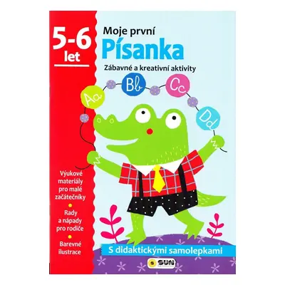 Písanka - 5-6 roky - samolepky (Moje první písanka)