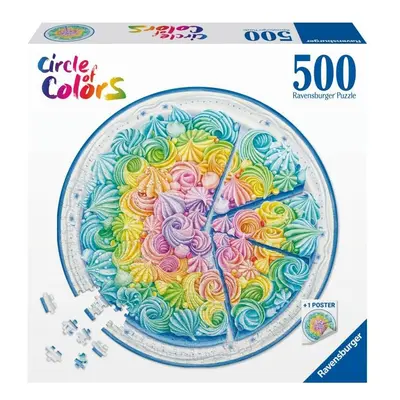 Ravensburger Puzzle - Duhový dort 500 dílků