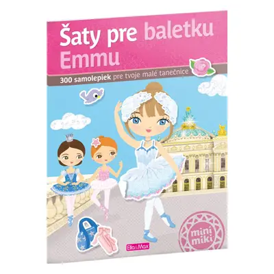 Šaty pre baletku EMMU – Kniha samolepiek