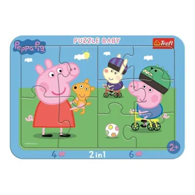 Trefl Puzzle Peppa Pig Baby 2v1