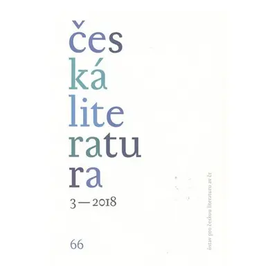 Česká literatura 3/2018