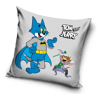 Povlak na polštářek Tom a Jerry jako Batman a Joker