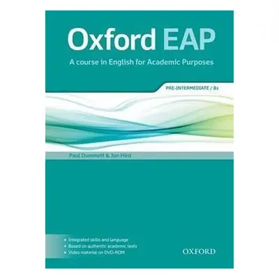 Oxford English for Academic Purposes B1 Student´s Book + DVD-ROM Pack - Paul Dummett