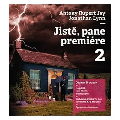 Jistě, pane premiére 2. - CDmp3 - Anthony Jay