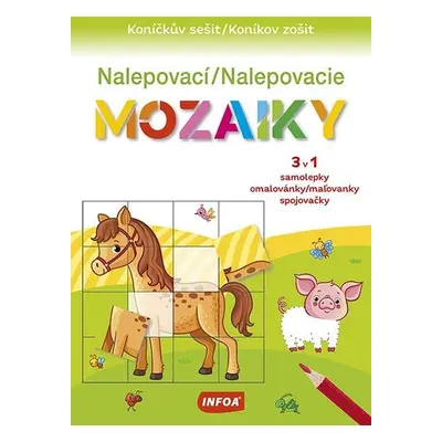 Nalepovací mozaiky - Koníčkův sešit