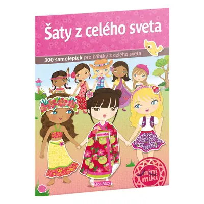 Šaty z celého sveta – Kniha samolepiek