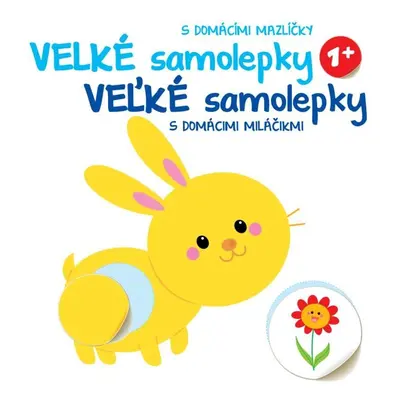 Velké samolepky s domácími mazlíčky Králíček / Veľké samolepky s domácimi miláčikmi Králiček, 2.