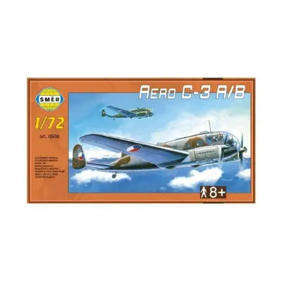 Model Aero C-3 A/B 1:72 29,5x16,6cm v krabici 34x19x5,5cm