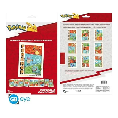 Pokémon Set plakátů 9 ks