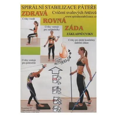 Spirální stabilizace páteře - Zdravá rovná záda - DVD - Richard Smíšek