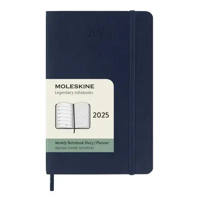 Moleskine Plánovací zápisník 2025 modrý S, měkký